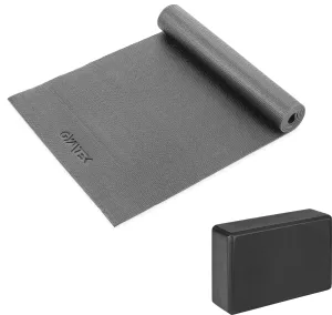 Yogasett: 0,5 Cm Matte + Gymtek-Kube