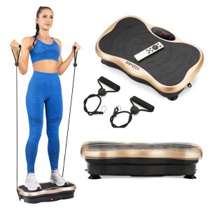 Xp500 Vibrasjonstreningsplattform Med Gymtek Fjernkontroll