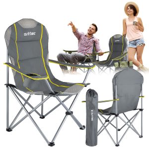 Travel+ Sammenleggbar Campingstol Med Outtec-Trekk