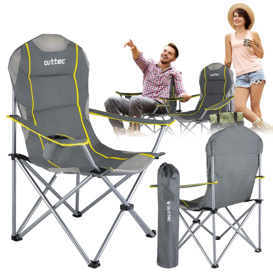 Travel+ sammenleggbar campingstol med trekk – bilde 1 av 5