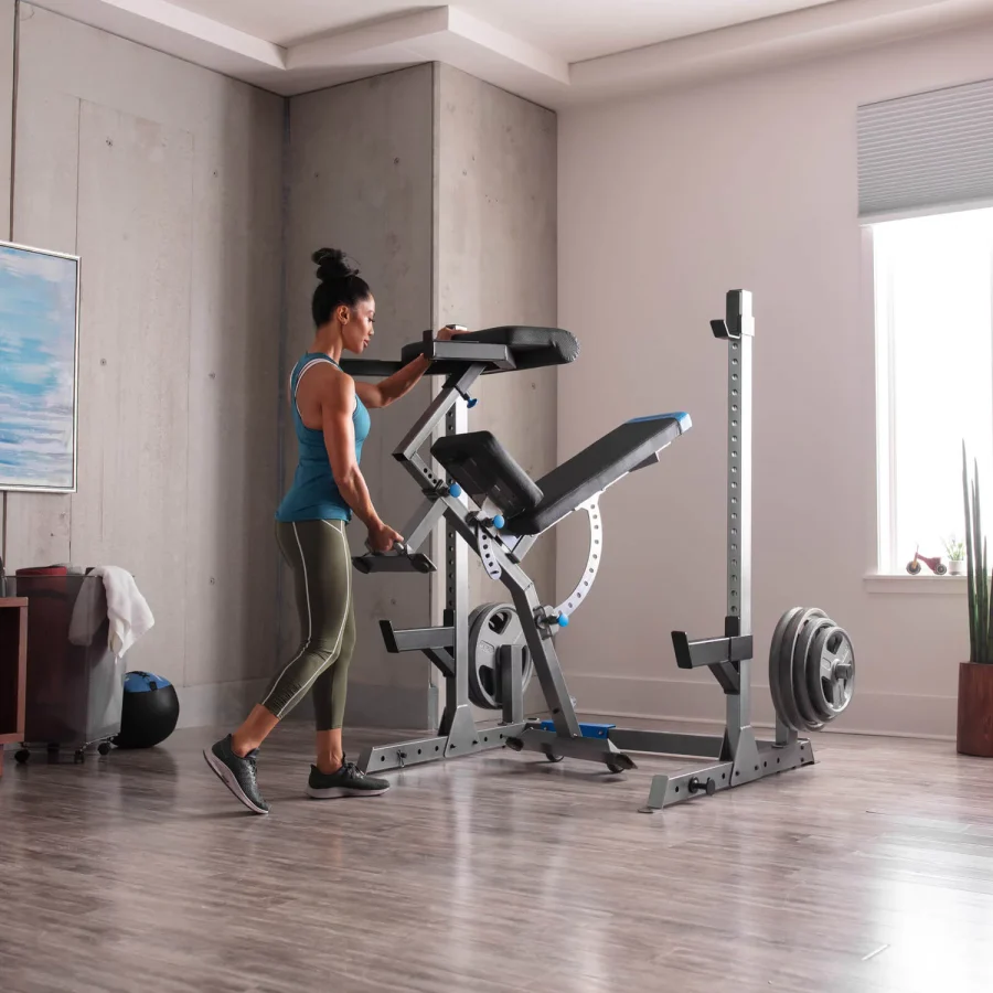 Justerbar treningsbenk Carbon Strength med stativ – ProForm – bilde 2 av 5