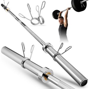 Olympisk Rett Stang Med Lagre 220 Cm 50 Mm Gymtek