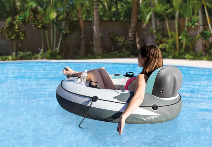 Badering River Run 135 cm med håndtak – Intex – bilde 4 av 5