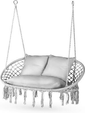Boho Dobbel Hengende Huske Med Outtec-Puter