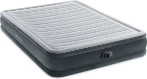 Intex Comfort Plush Queen 152X203X33 Cm 2-Personers Madrass Med Innebygd Elektrisk Pumpe