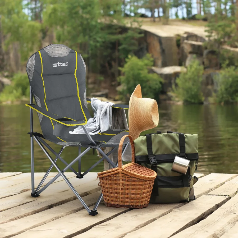 Travel+ sammenleggbar campingstol med trekk – bilde 3 av 5