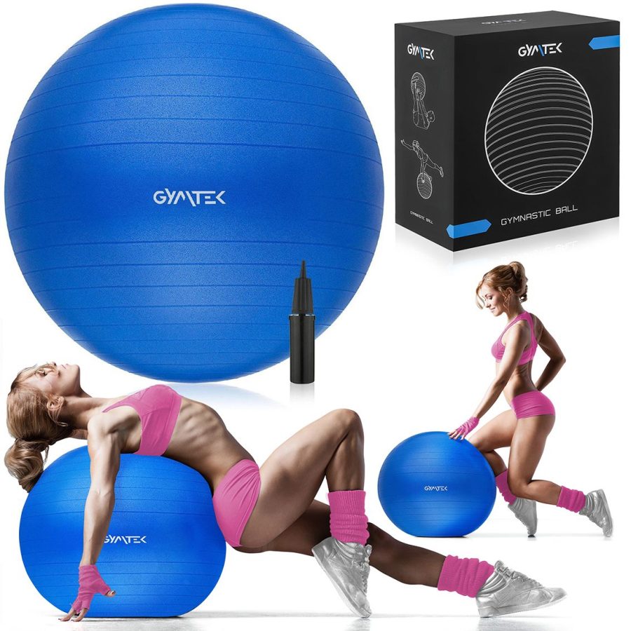 Treningsball 65 cm + pumpe – Gymtek – bilde 1 av 5