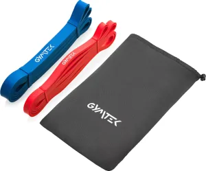 Sett Med Motstandsbånd For Øvelser 7-28 Kg 2 Stk Gymtek