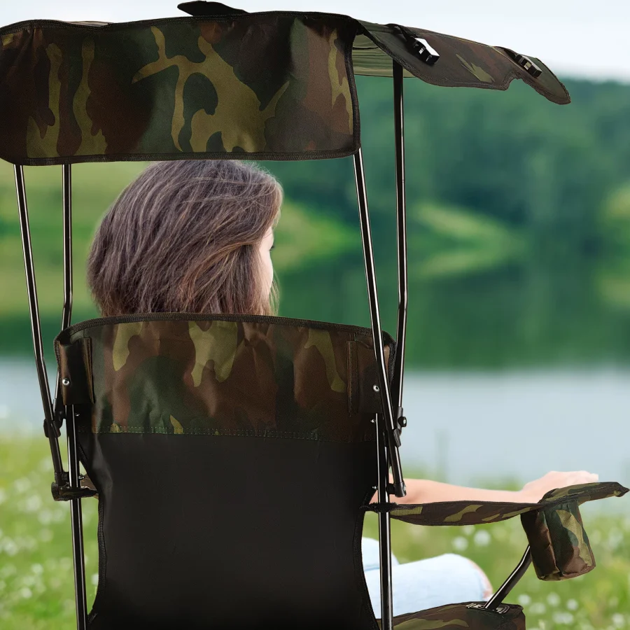 Sun XXL camping- og fiskestol – Outtec – bilde 5 av 5