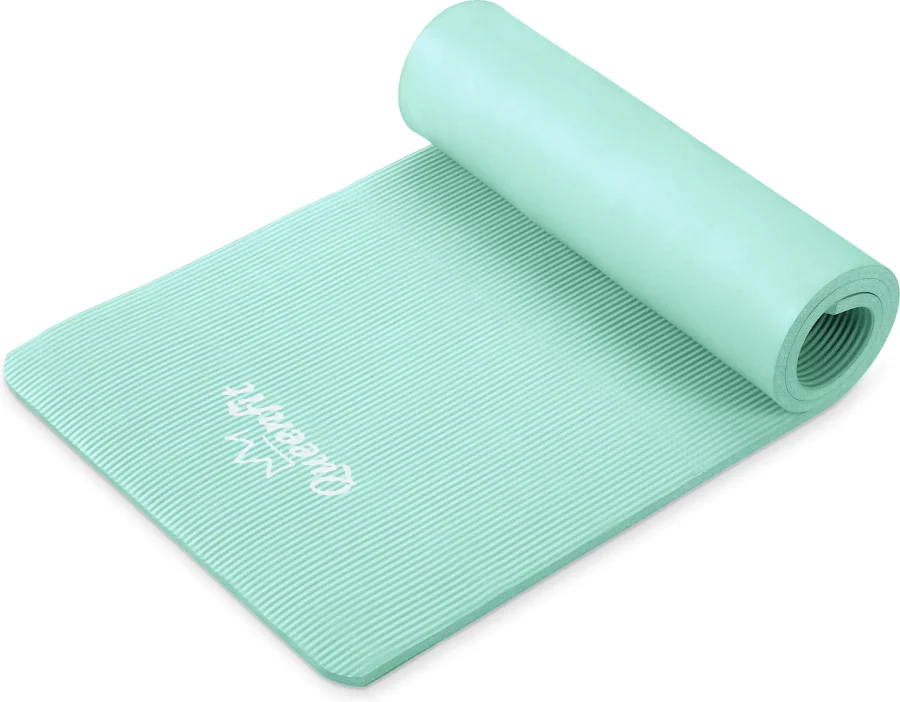 Trenings- og yogamatte NBR 1,5 cm Queenfit – bilde 2 av 5
