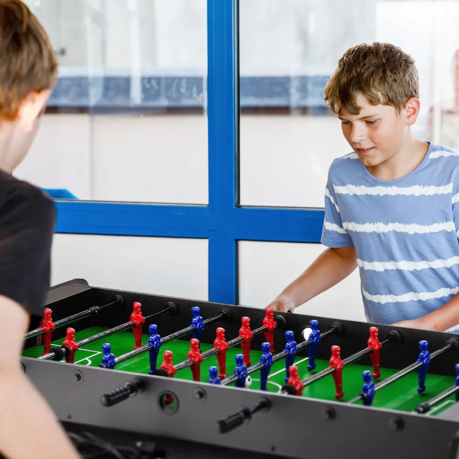 Bordfotball 3-i-1 , Biljard, Airhockey – Outtec – bilde 4 av 5
