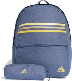 Adidas Classic Horizontal 3-Stripes Ryggsekk Med Penal