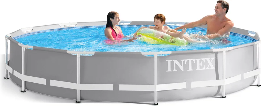 Basseng Prism Frame 427 × 107 cm – Intex – bilde 4 av 5