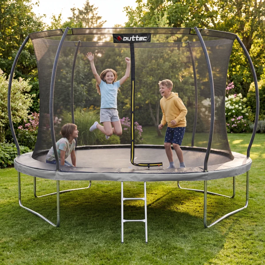 Trampoline med gresskarmotiv 366 cm 12 Fot – Outtec – bilde 2 av 5