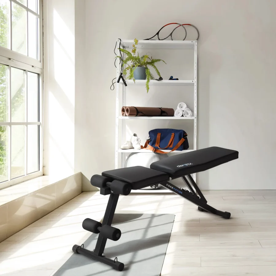 Sammenleggbar treningsbenk Xl400 – Gymtek – bilde 4 av 5