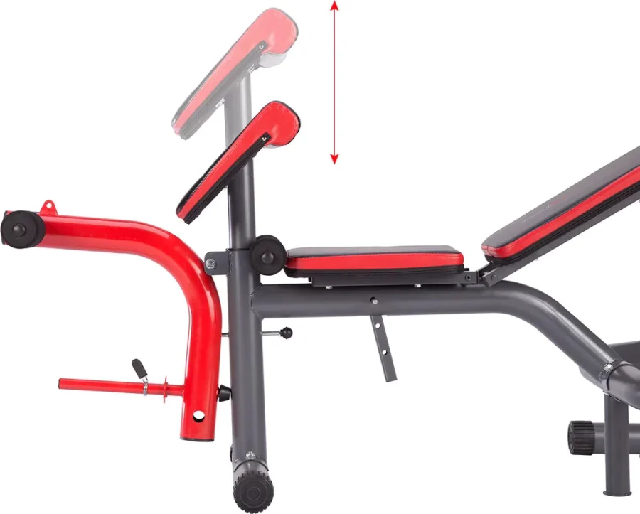 Treningsbenk for vektstang med Øvre Trinse Ls7206 – HMS – bilde 4 av 5