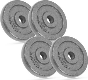 Gymtek 4X2,5Kg 29Mm Støpejernsvektsett