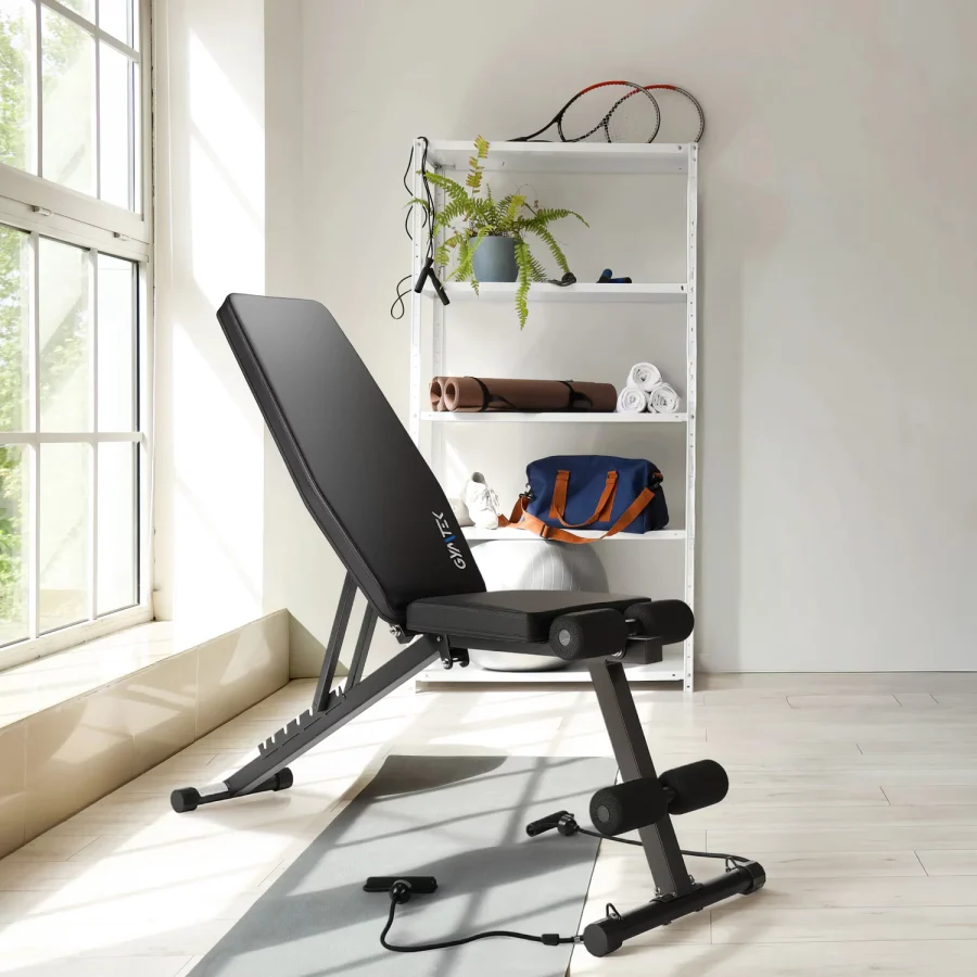 Sammenleggbar treningsbenk Xl400 – Gymtek – bilde 3 av 5