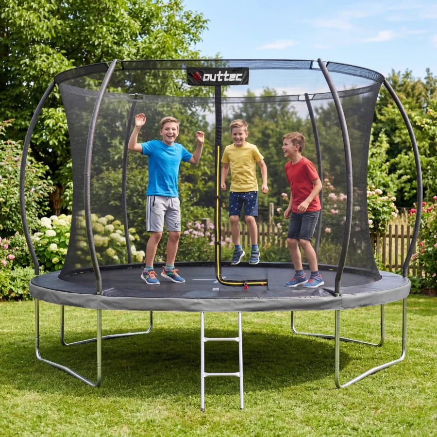 Trampoline med gresskarmotiv 366 cm 12 Fot – Outtec – bilde 5 av 5