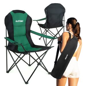 Travel+ Sammenleggbar Campingstol Med Outtec-Trekk