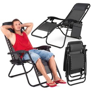 Zero Gravity Luverno Sammenleggbar Hage-/Strandstol