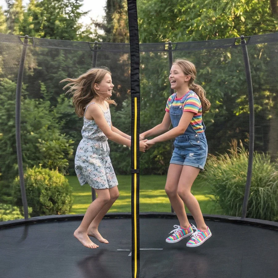Gresskartrampoline 435 cm 14 Fot – Outtec – bilde 5 av 5