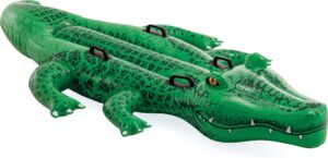 Oppblåsbar Alligator 203x114 cm Intex