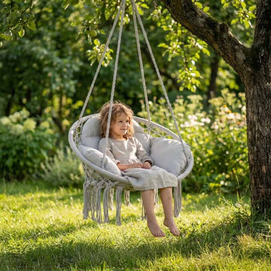 Huske Boho Stork'S Nest XXL stor pute – Luverno – bilde 5 av 5