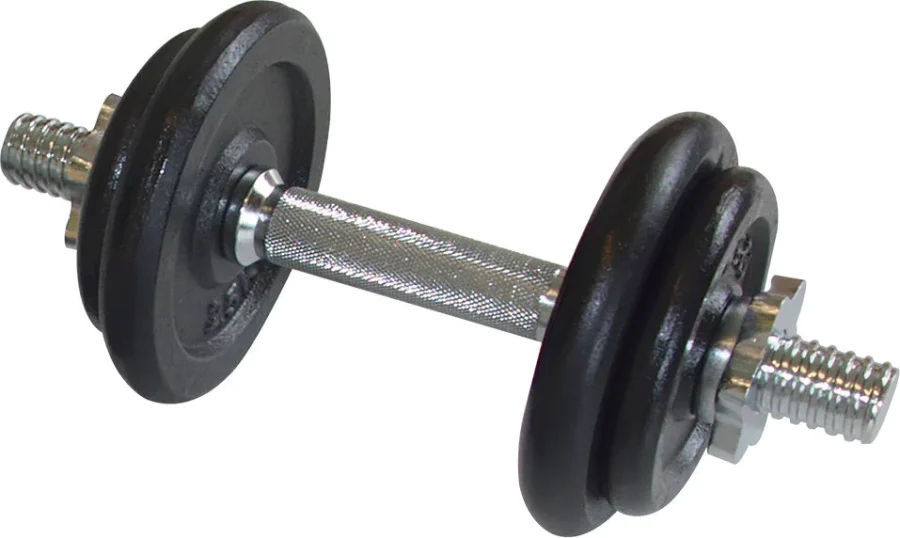 Schildkröt fitness 10 kg Støpejernsmanualsett i Etui – bilde 2 av 5