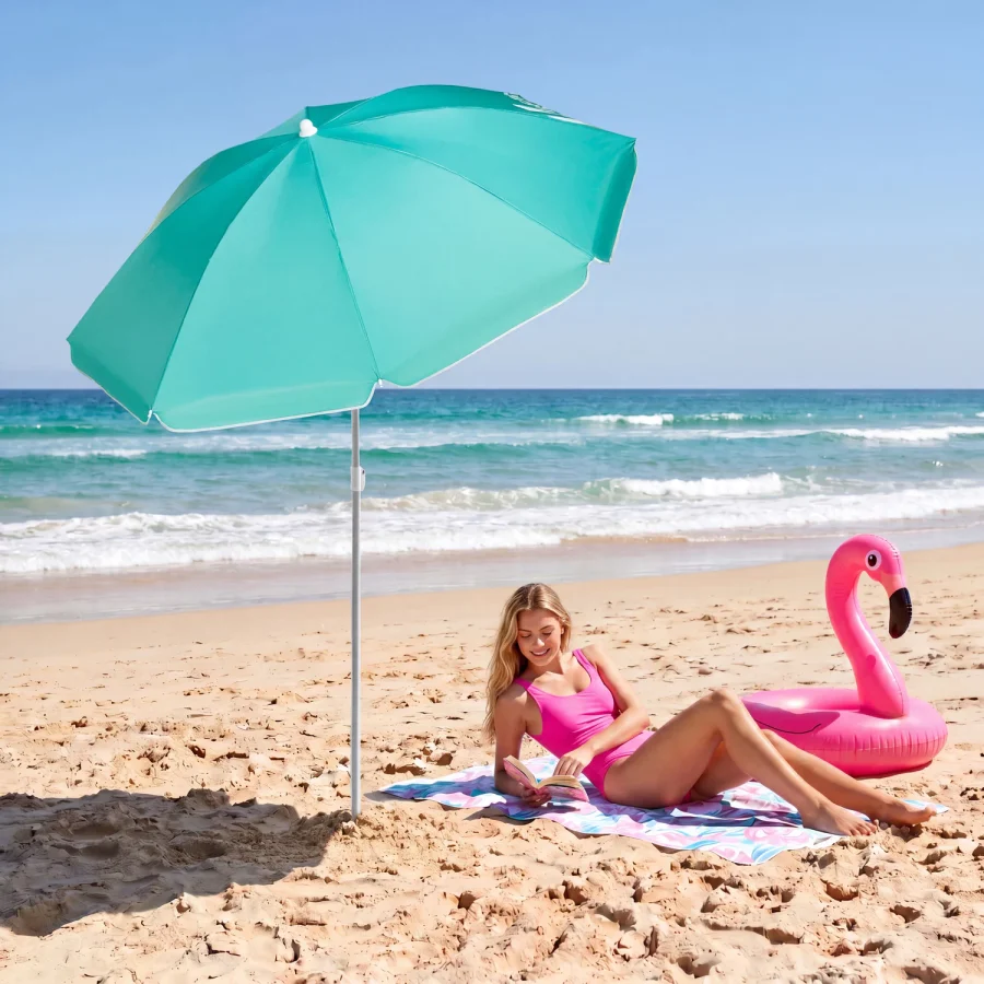 Ombra sammenleggbar strandparasoll 160 cm – Luverno – bilde 5 av 5