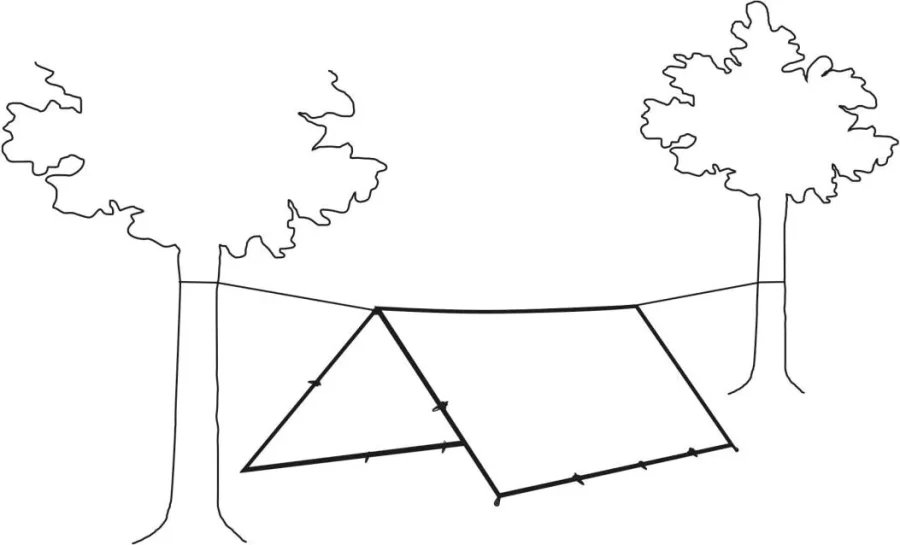 Campingpresenning Trail 300 × 300 cm – Robens – bilde 4 av 5