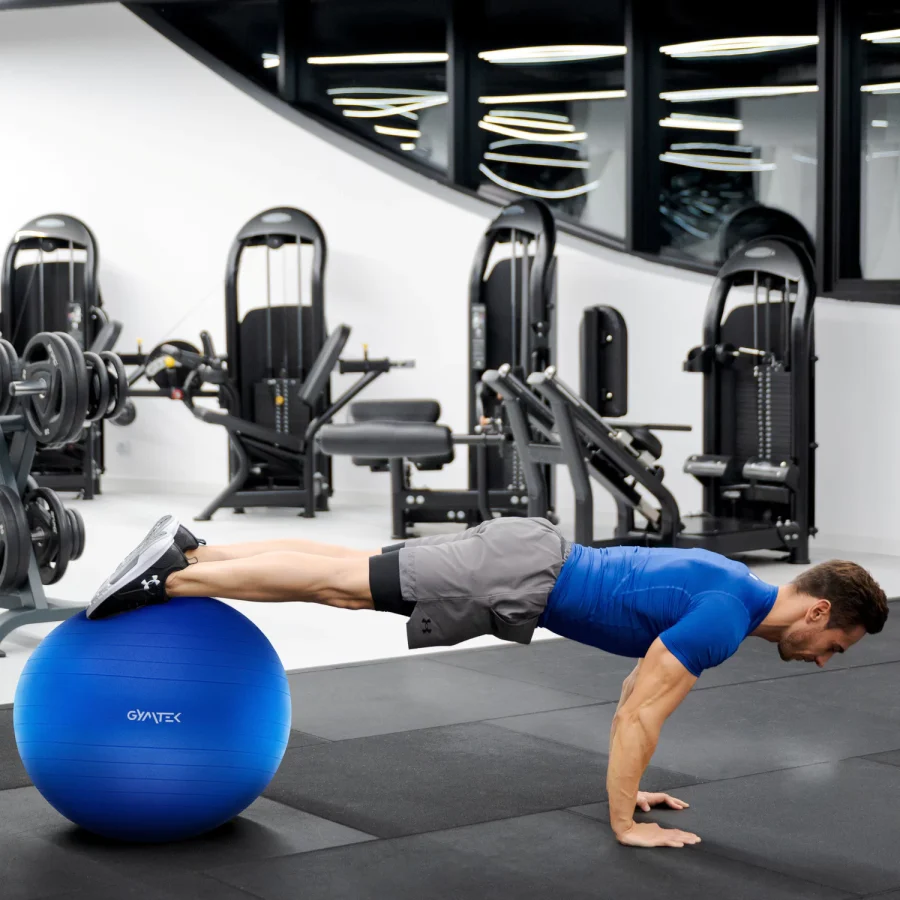 Treningsball 65 cm + pumpe – Gymtek – bilde 4 av 5