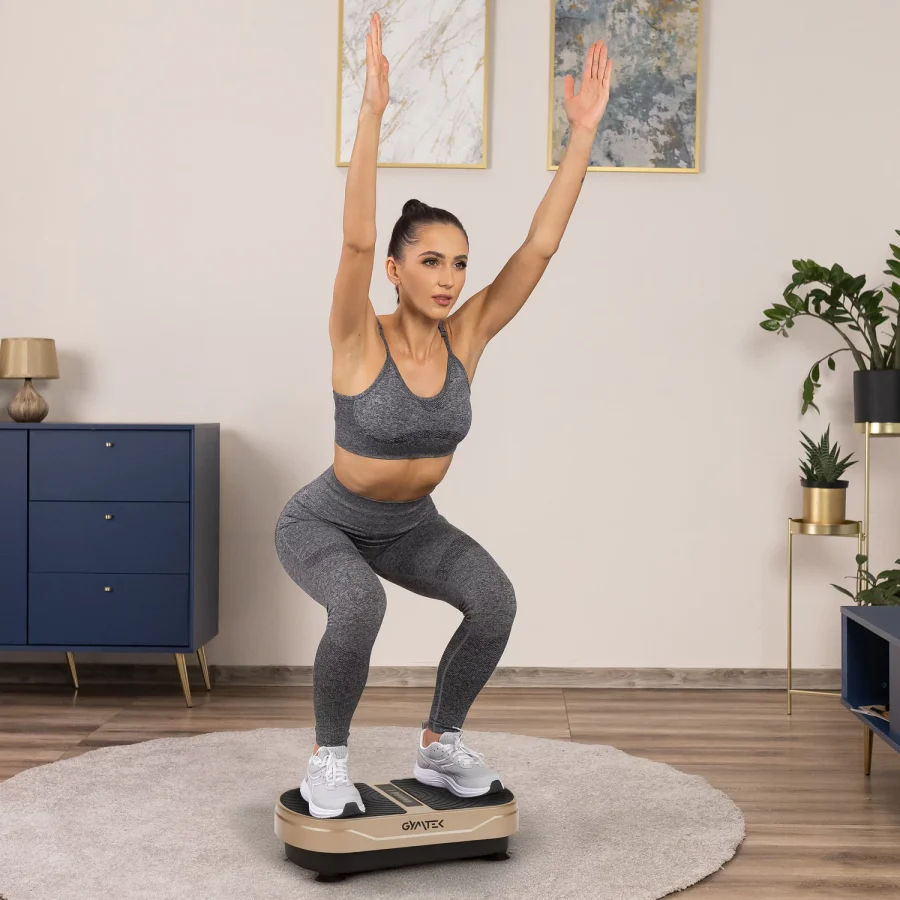 Vibrasjonsplattform med fjernkontroll XP300 – Gymtek – bilde 4 av 5