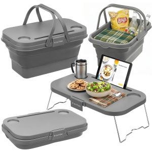 Outtec 2-I-1 Piknikkurv Med Bord