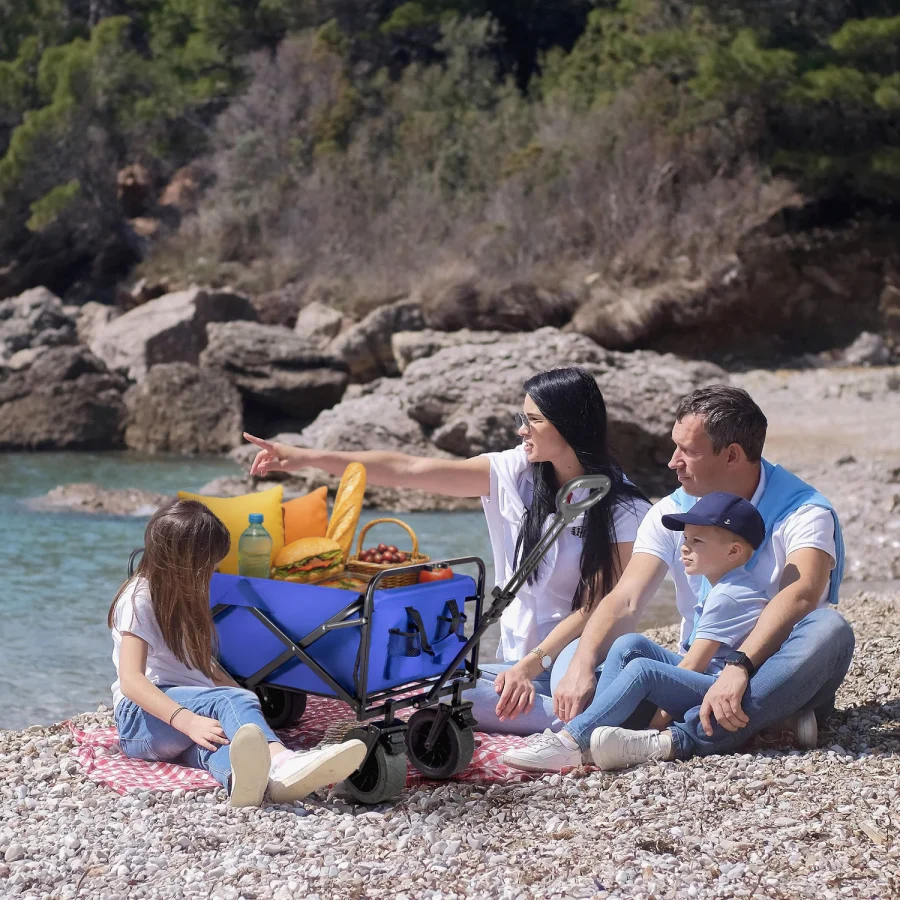 Sammenleggbar tralle Easygo 100 l – Outtec – bilde 3 av 5
