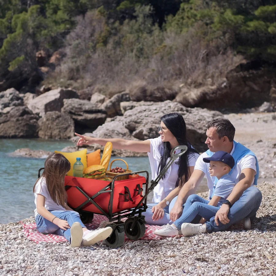 Sammenleggbar tralle Easygo 100 l – Outtec – bilde 3 av 5
