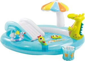 Intex Barnebasseng Med Krokodille 201x170x84 cm