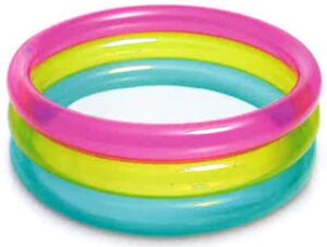 Oppblåsbart Barnebasseng Fra Rainbow Intex