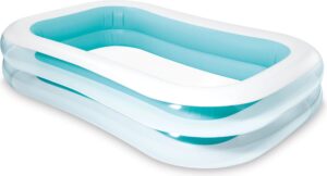 Intex Svømmesenter Oppblåsbart Basseng 262x175x56 cm