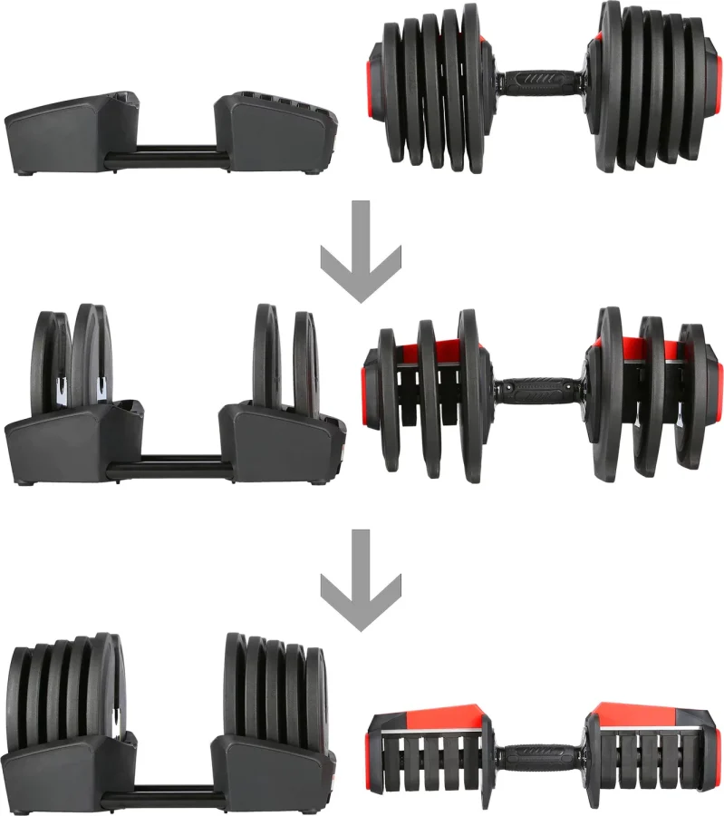SRG40 Pro justerbart vektsett 43,5 kg – HMS – bilde 3 av 5
