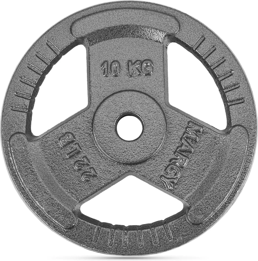Vektskive i støpejern 10 kg – 30 mm – Gymtek – bilde 2 av 5