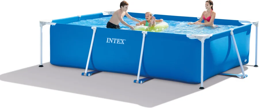 Rektangulært rammebasseng 300 × 200 × 75 cm – Intex – bilde 2 av 5