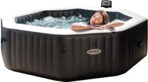 Jet Bubble Deluxe Jacuzzibasseng 218x168x71 cm 28462 Spa Intex
