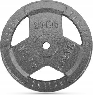Styre I Støpejern, 10 Kg, 30 Mm, Gymtek