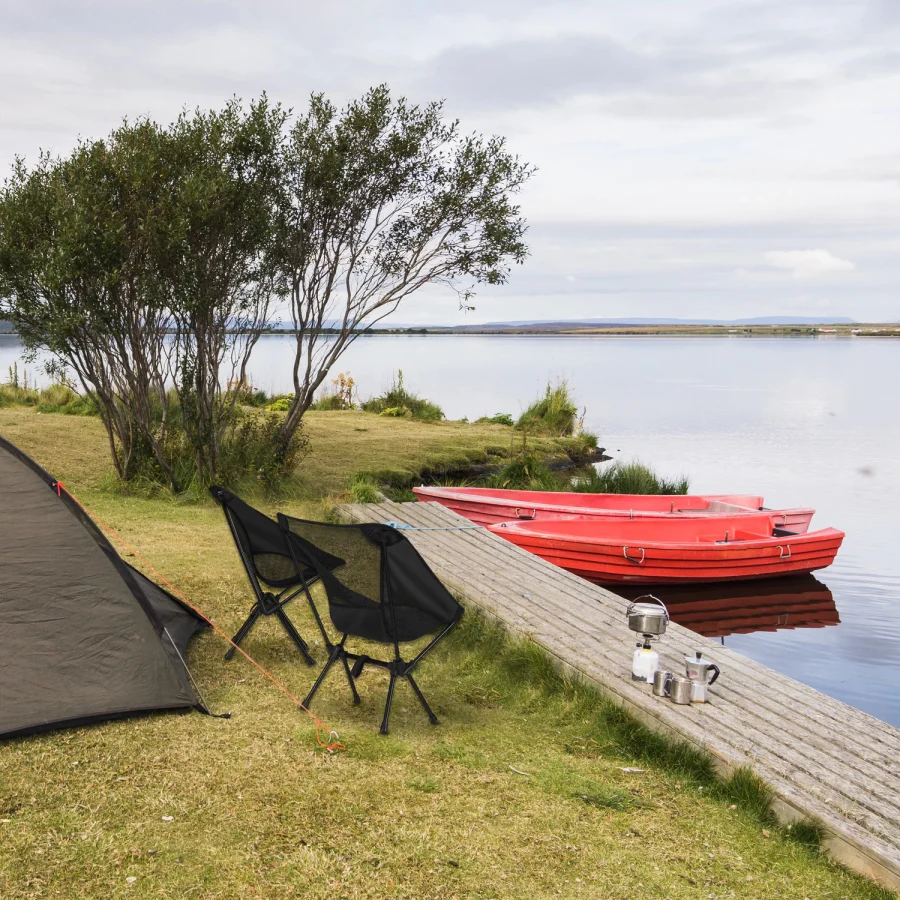 Moon Chair Light ultralett sammenleggbar campingstol + trekk – bilde 5 av 5
