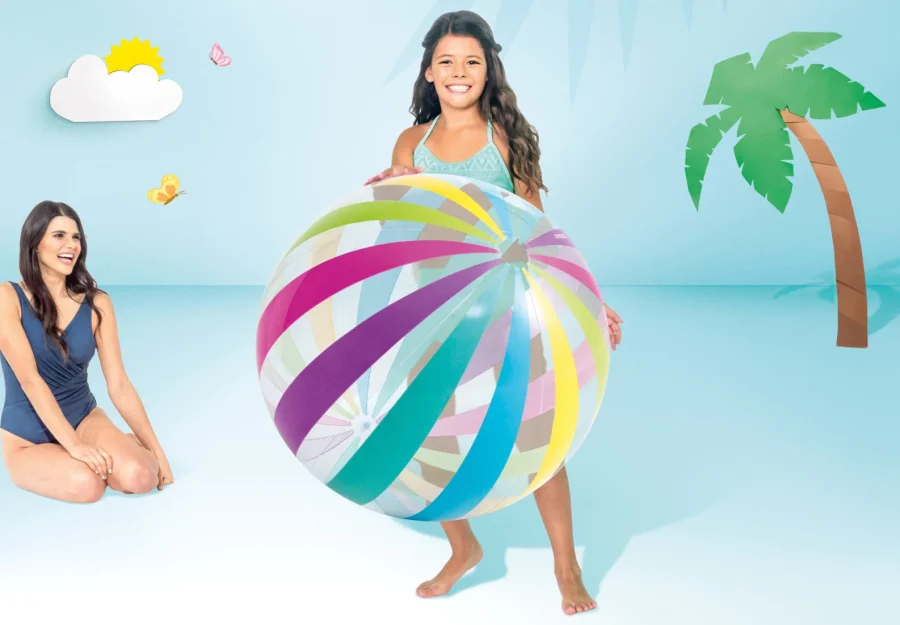 Jumbo Strandball 107 cm – Intex – bilde 2 av 2
