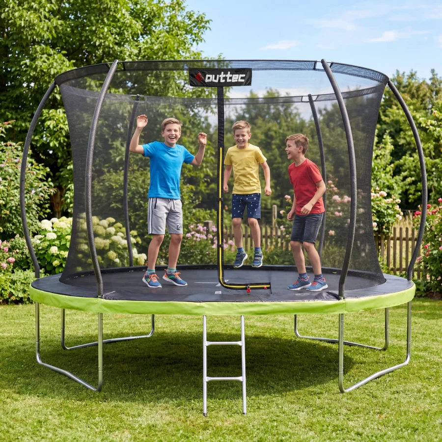 Trampoline med gresskarmotiv 366 cm 12 Fot – Outtec – bilde 3 av 5