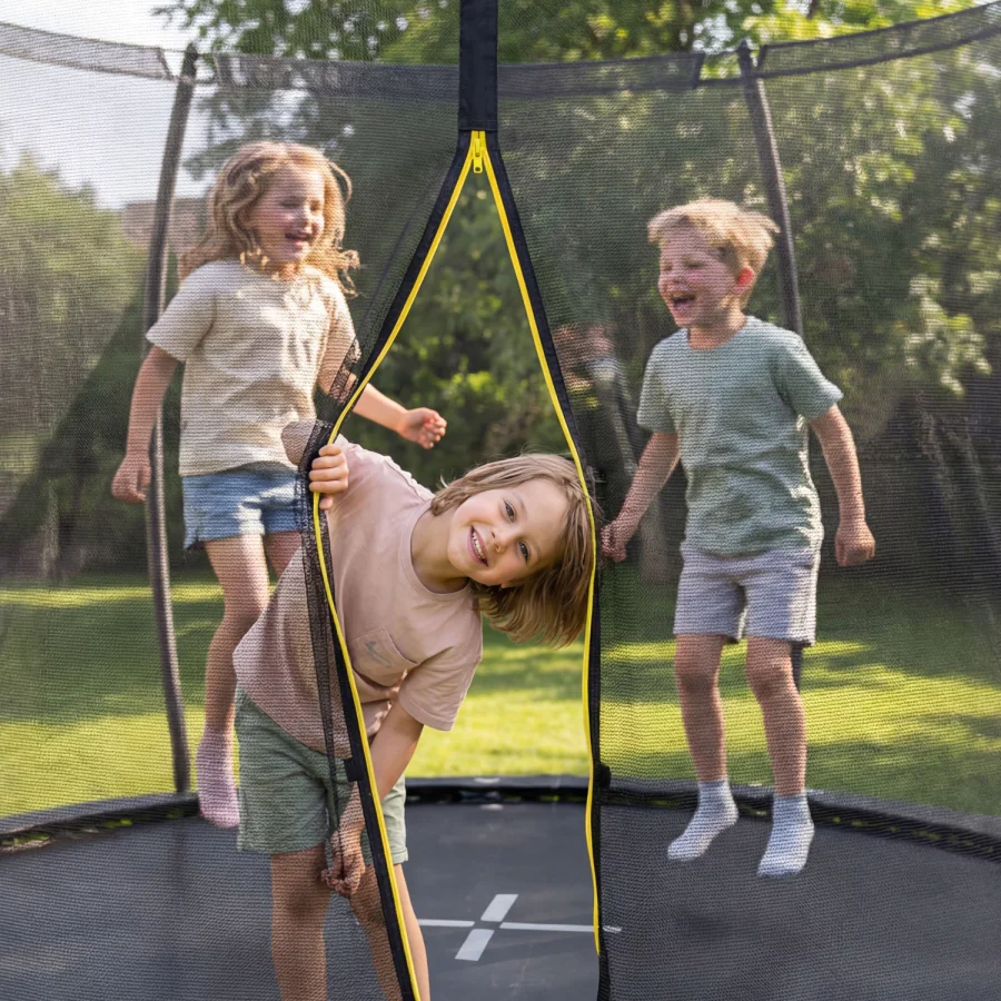 Trampoline med gresskarmotiv 244 cm 8 fot – Outtec – bilde 4 av 5