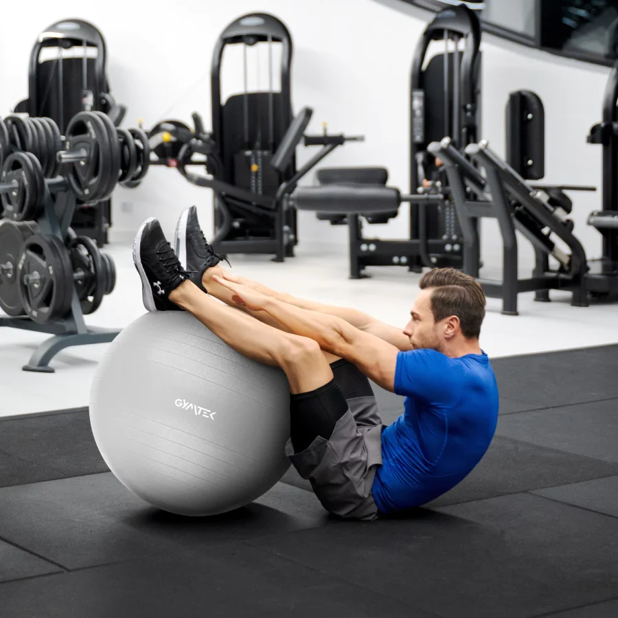 Treningsball 65 cm + pumpe – Gymtek – bilde 4 av 5