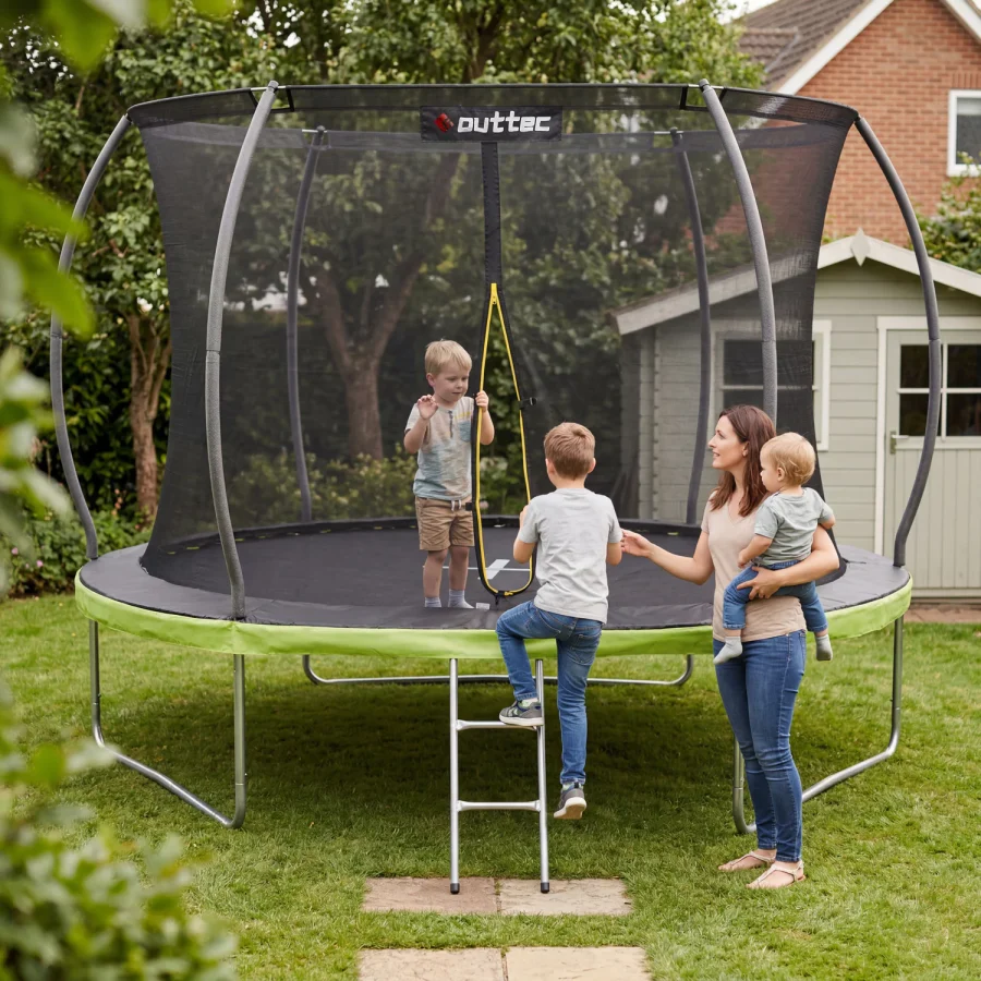 Trampoline med gresskarmotiv 305 cm 10 Fot – Outtec – bilde 2 av 5